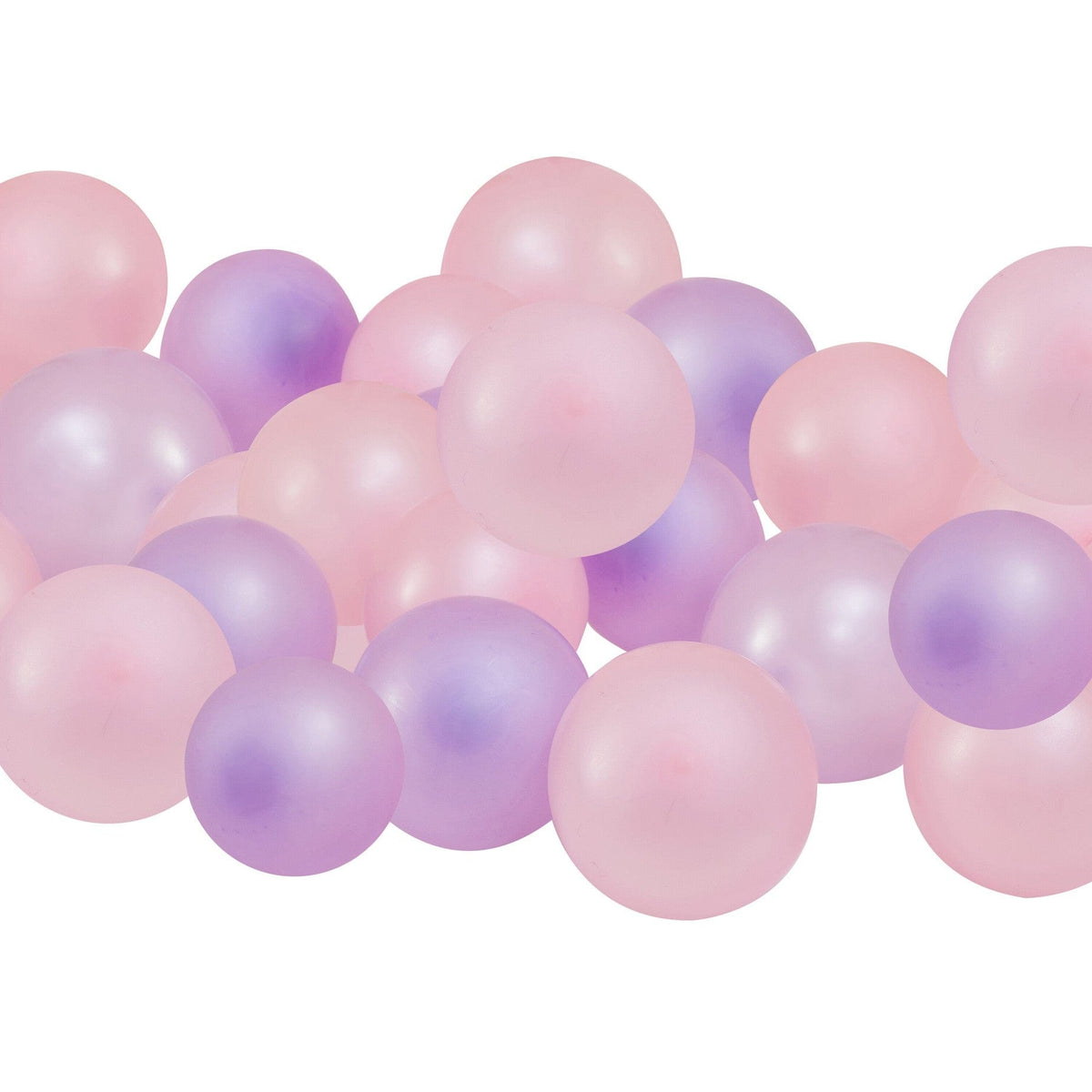 Luftballons - 40 Stück - pink & purple